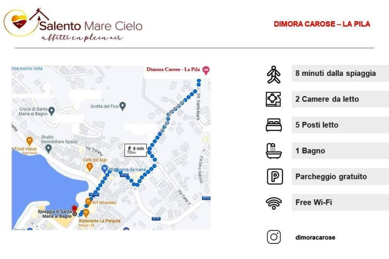 Dimora Carose Apartment Santa Maria al Bagno Exterior photo